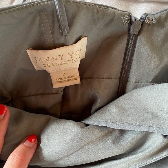 Jenny Yoo Bryce - Mayan Blue bridesmaids dress worn once and perfect condition! - Picture 4 of 6